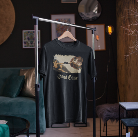 Creation of Adam Good Game Pickleball Shirt