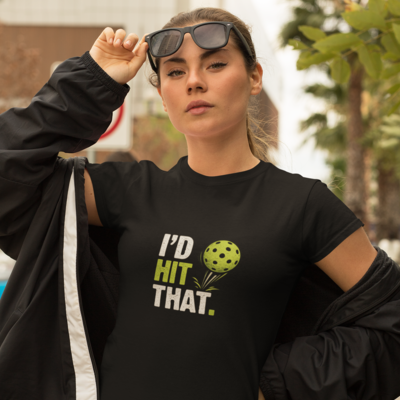 I’d Hit That Pickleball T-Shirt