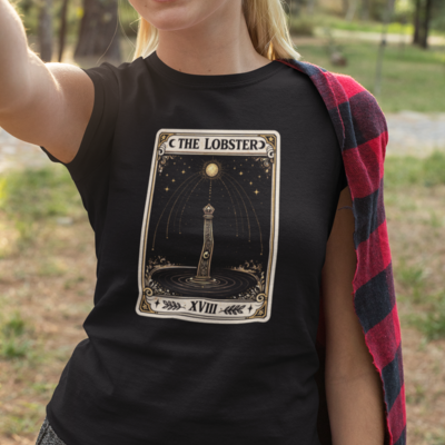 The Lobster Pickleball Tarot Shirt